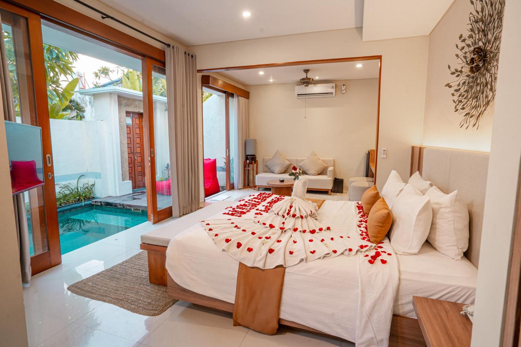 The Sakaye Villas & Spa Legian Zimmer foto